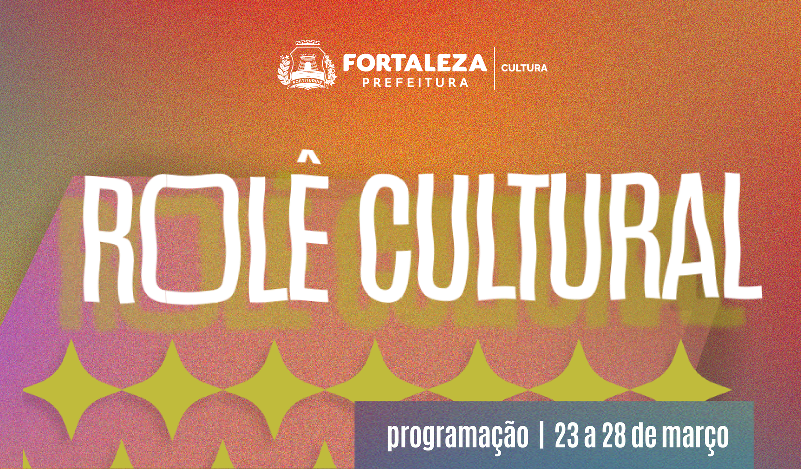 Rolê Cultural: confira a programação da semana de 23 a 28 de março