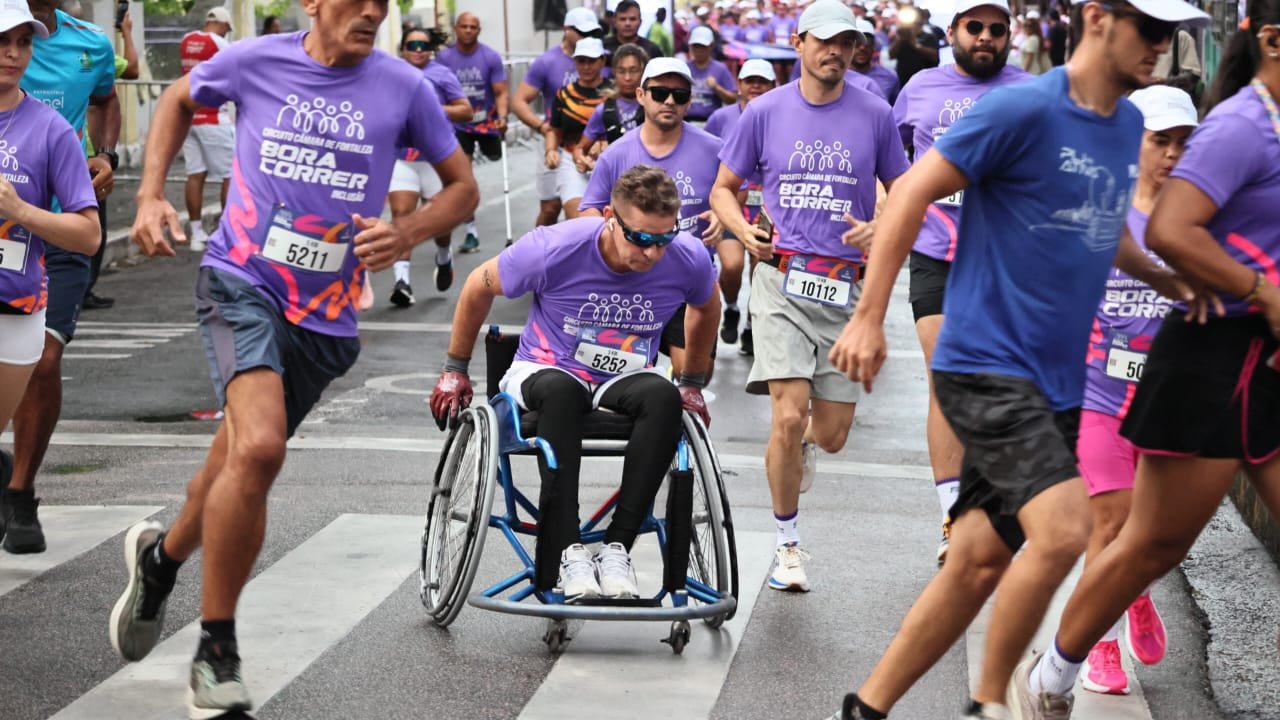 Bora Correr abre circuito no Centro com foco na inclusão