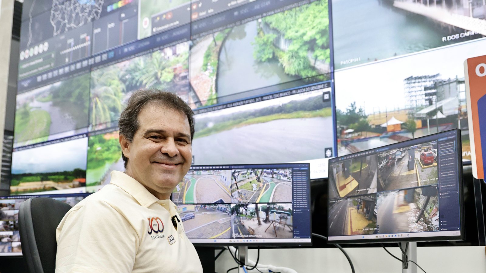 Prefeitura e Governo inauguram Centro Integrado de Videomonitoramento, com acesso a mais de 7 mil câ