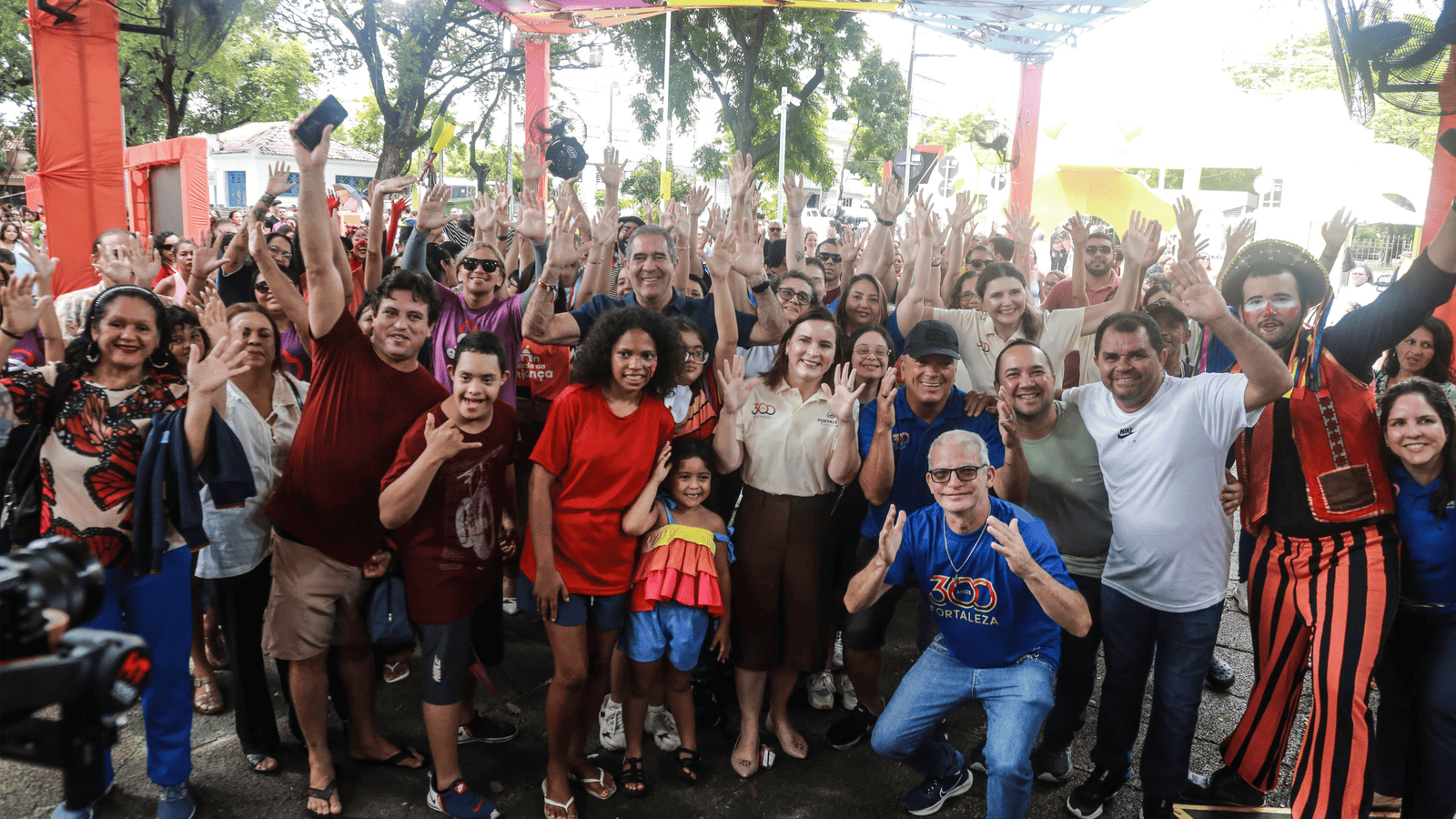 Cidade da Criança sedia festa infantil em homenagem aos 300 anos de Fortaleza