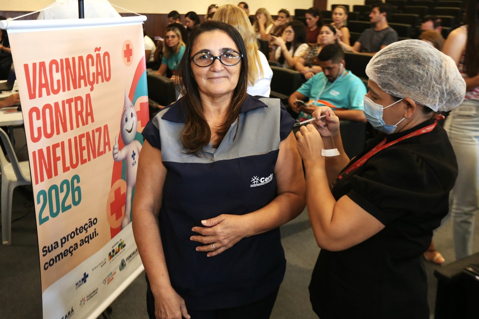 Câmara de Fortaleza promove vacinação e reforça cuidado com servidores