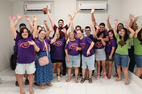CMFor em parceira com Espaço Evoluir Realizam uma Tarde Especial na Asssociação Fortaleza Down em Comemoração a Semana da Pessoa com Deficiência Múltipla