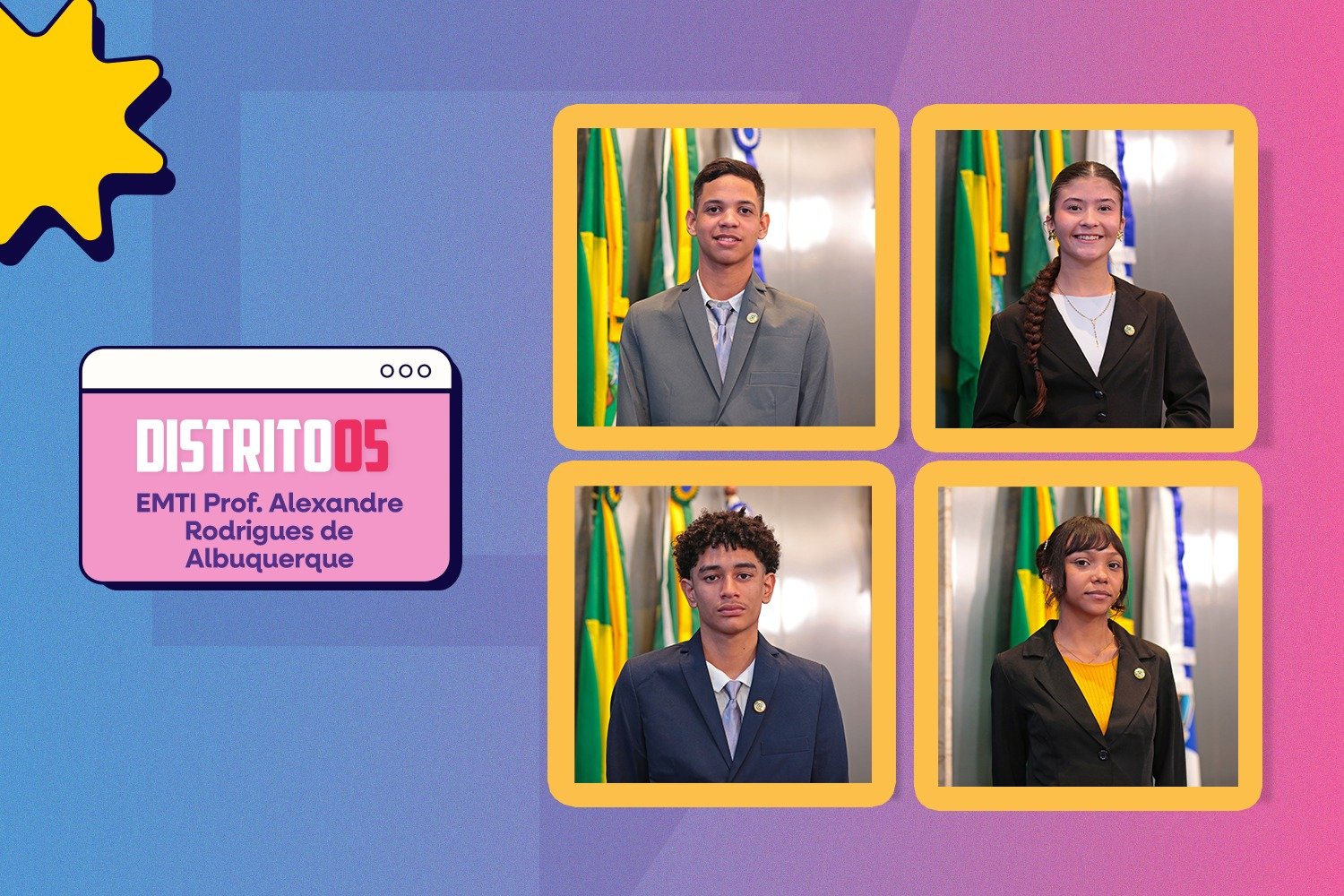 Segurança alimentar e investimento nas escolas são prioridades dos jovens vereadores do Distrito 5