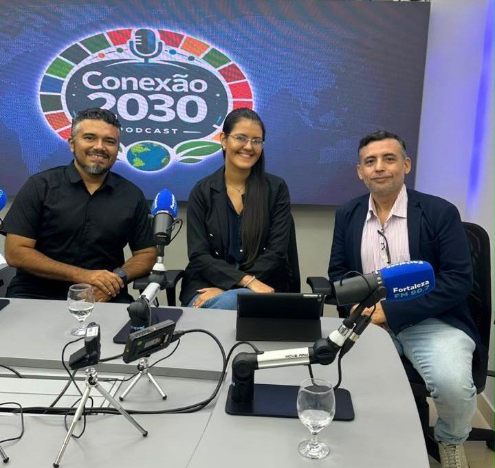 Podcast “Conexão 2030” consolida debate sobre sustentabilidade e cidadania na programação da Câmara de Fortaleza