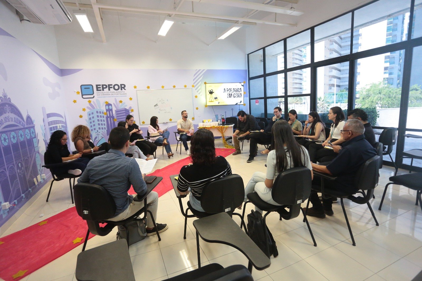 VII Encontro do Câmara de Leitura promove integração, debate e literatura para servidores na Biblioteca José de Alencar