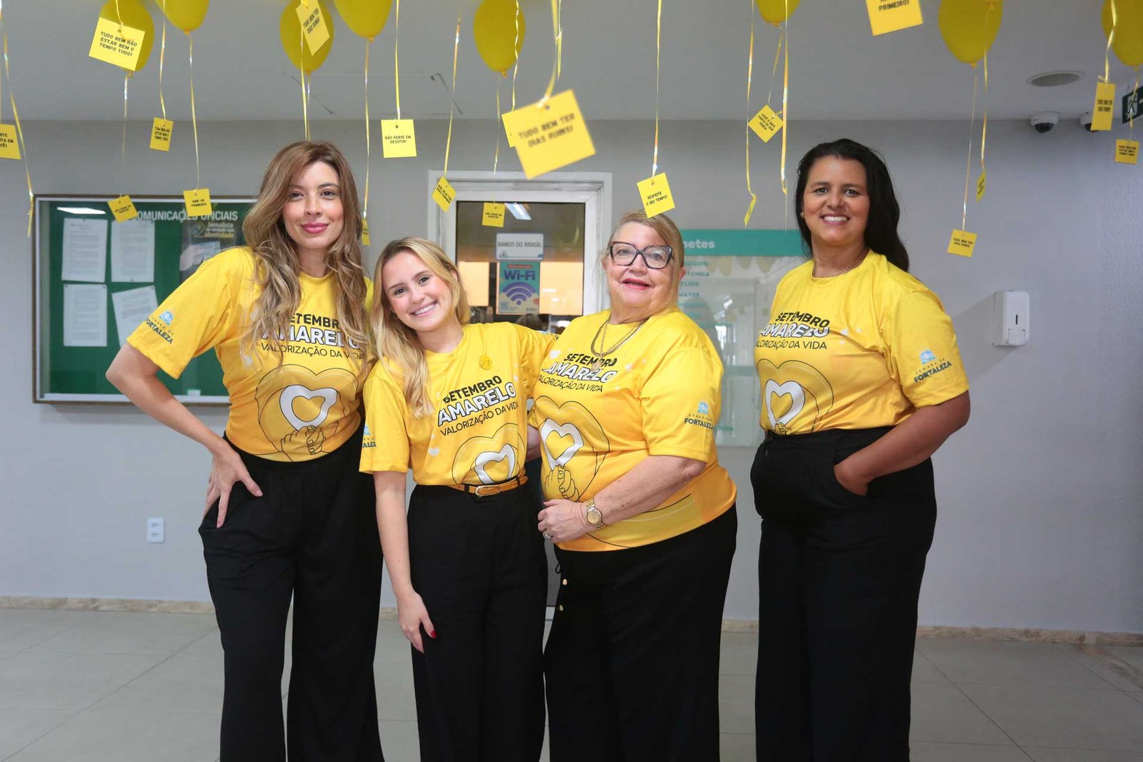 Câmara abre programação do Setembro Amarelo com ação interativa no hall de entrada