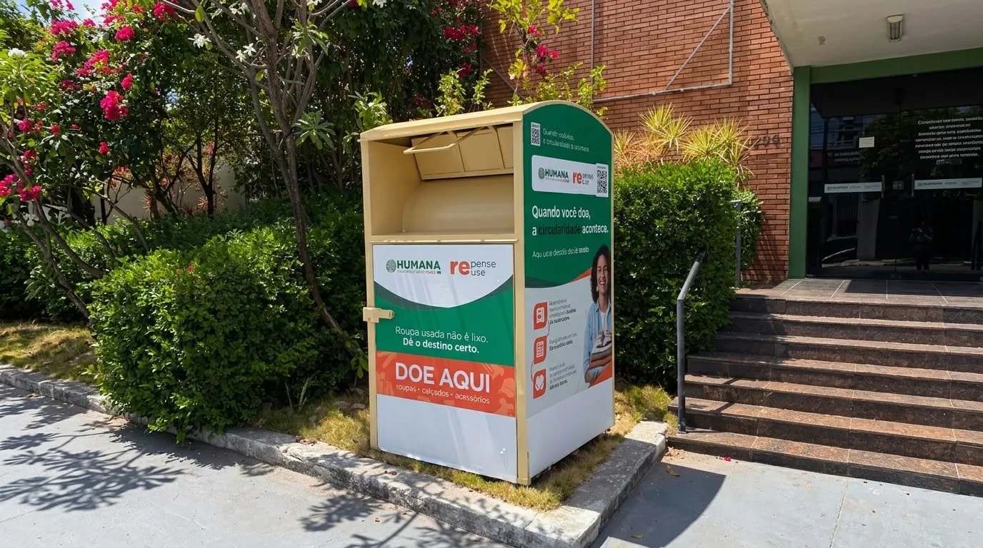 Prefeitura de Fortaleza inicia implantação de 50 pontos de coleta de roupas e calçados pós-consumo