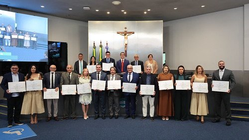Sessão Solene  Medalha Boticário Ferreira ao Pres. do Conselho Regional de Educação Física da 5ª Região, Rennê Mazza Cruz.(André Lima) (1)