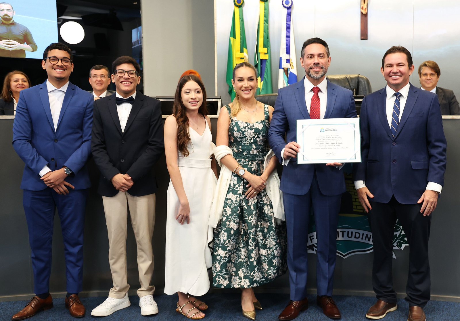Câmara concede Título de Cidadão de Fortaleza ao advogado Marcos Antônio Sampaio Macedo