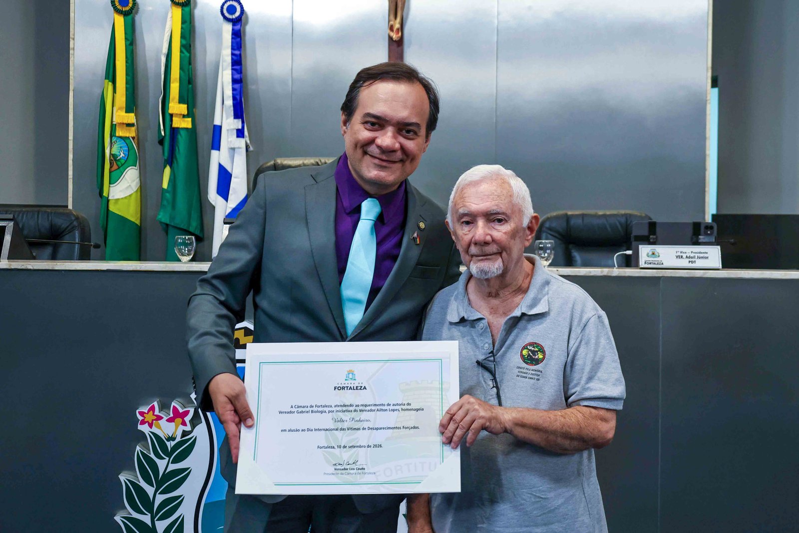 Sessão solene relembra os 51 anos do desaparecimento político de José Montenegro de Lima