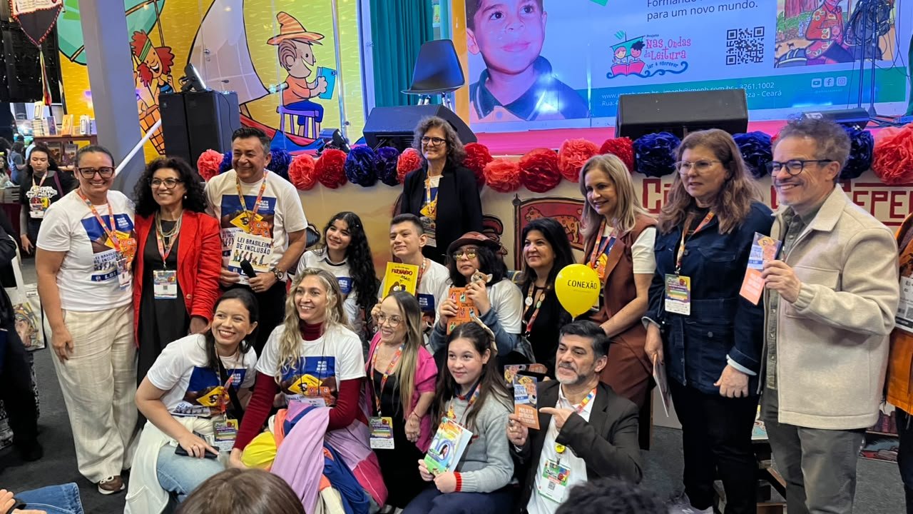 Câmara de Fortaleza amplia debate sobre inclusão durante Bienal do Livro de São Paulo