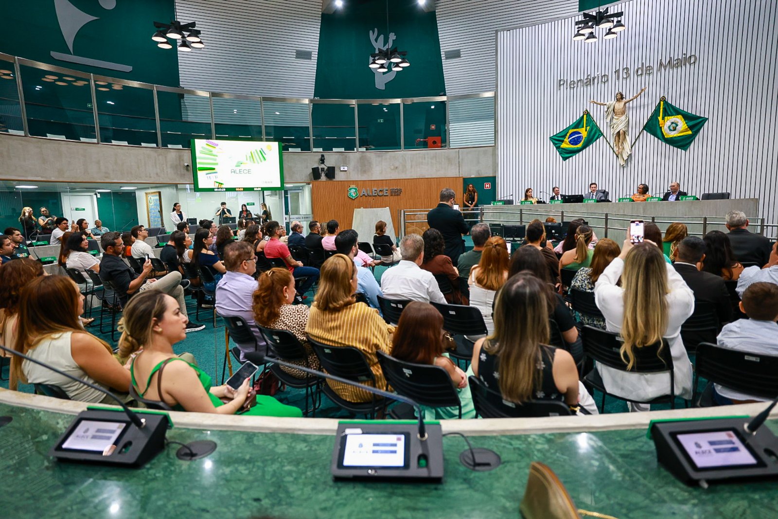 Alece homenageia profissionais da fisioterapia e da terapia ocupacional em solenidade