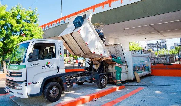 Prefeitura de Fortaleza amplia estrutura de limpeza urbana com novos equipamentos, reforço da frota 